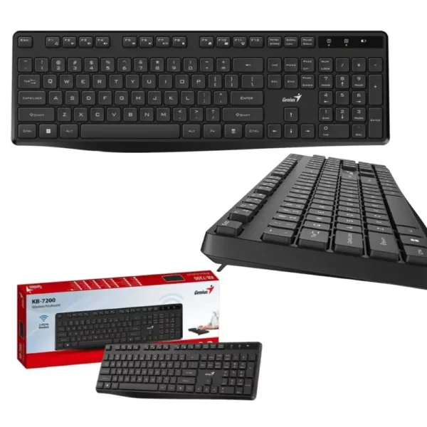 1 Teclado inalámbrico Genius KB-7200
