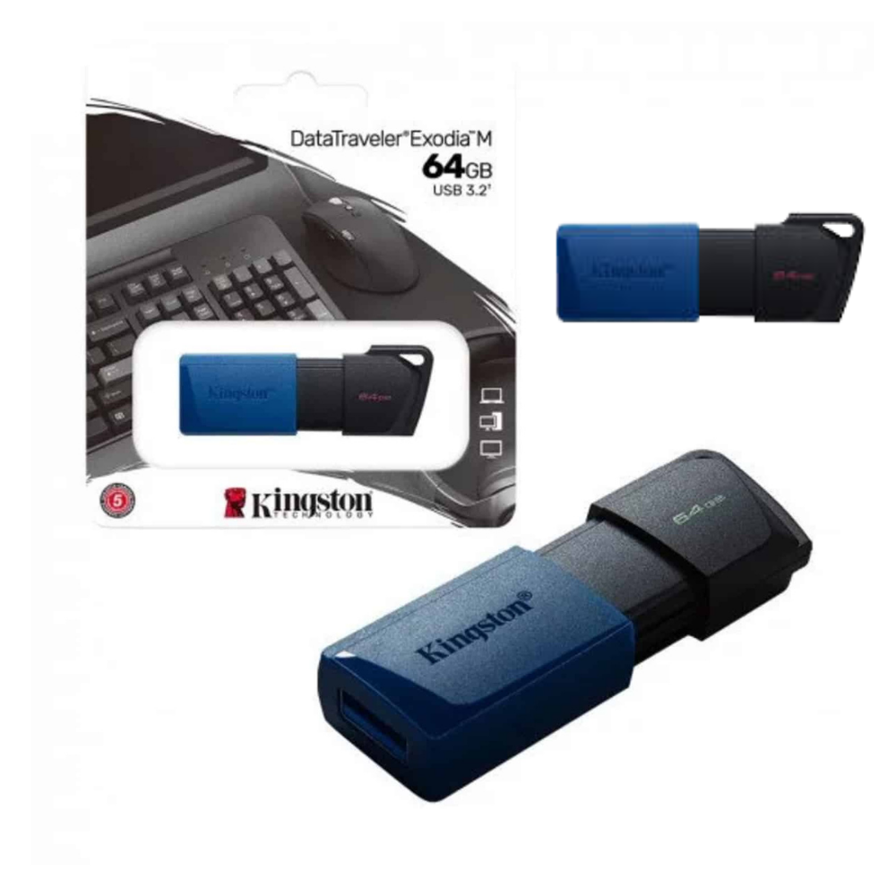 Memoria USB Kingston Exodia 64GB en Tecnideas