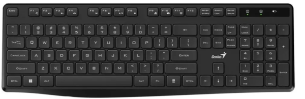 Teclado inalámbrico Genius KB-7200 potente sin cables para oficina